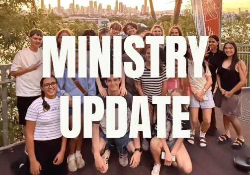 NEW WEEK MINISTRY UPDATE