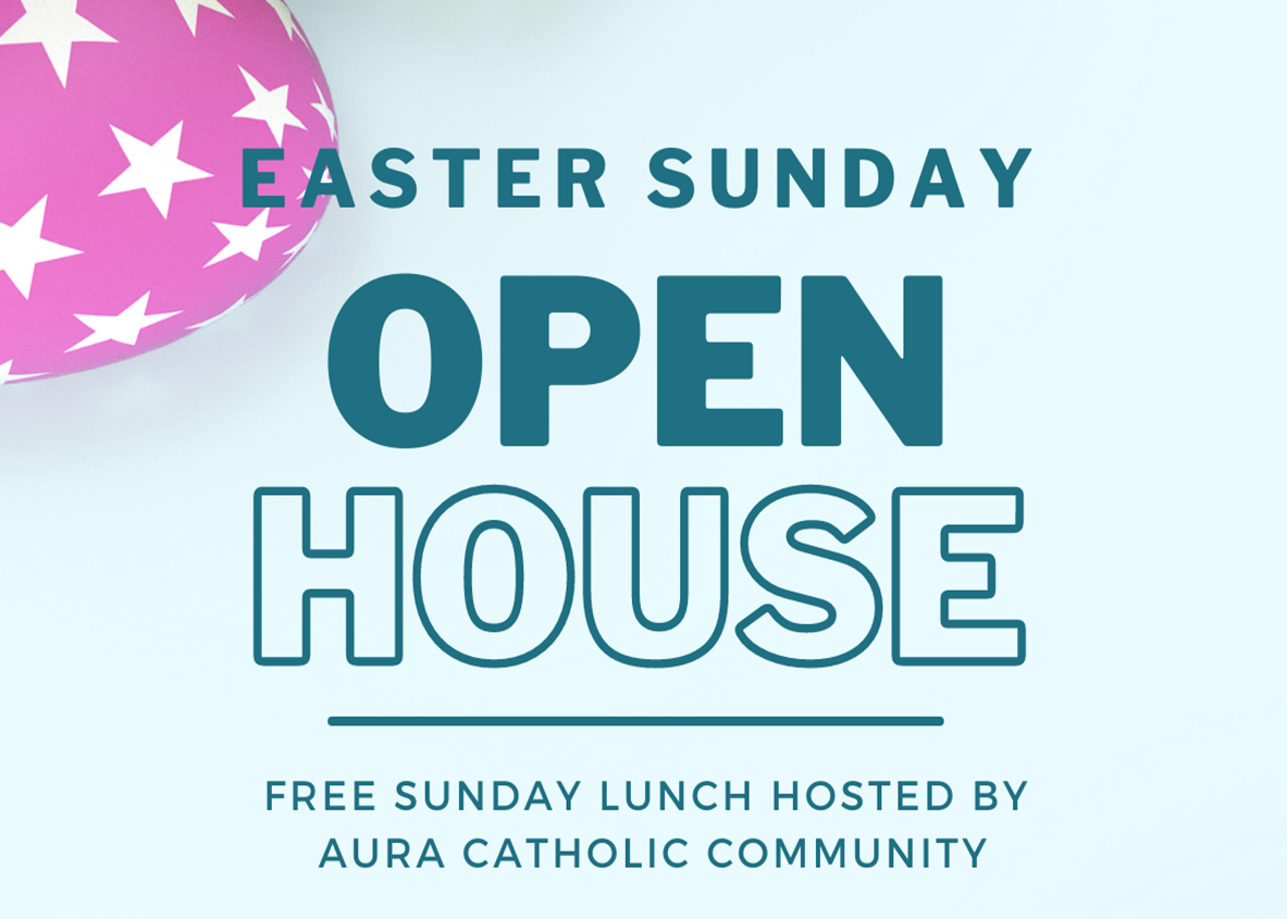 Easter Sunday Open House Title