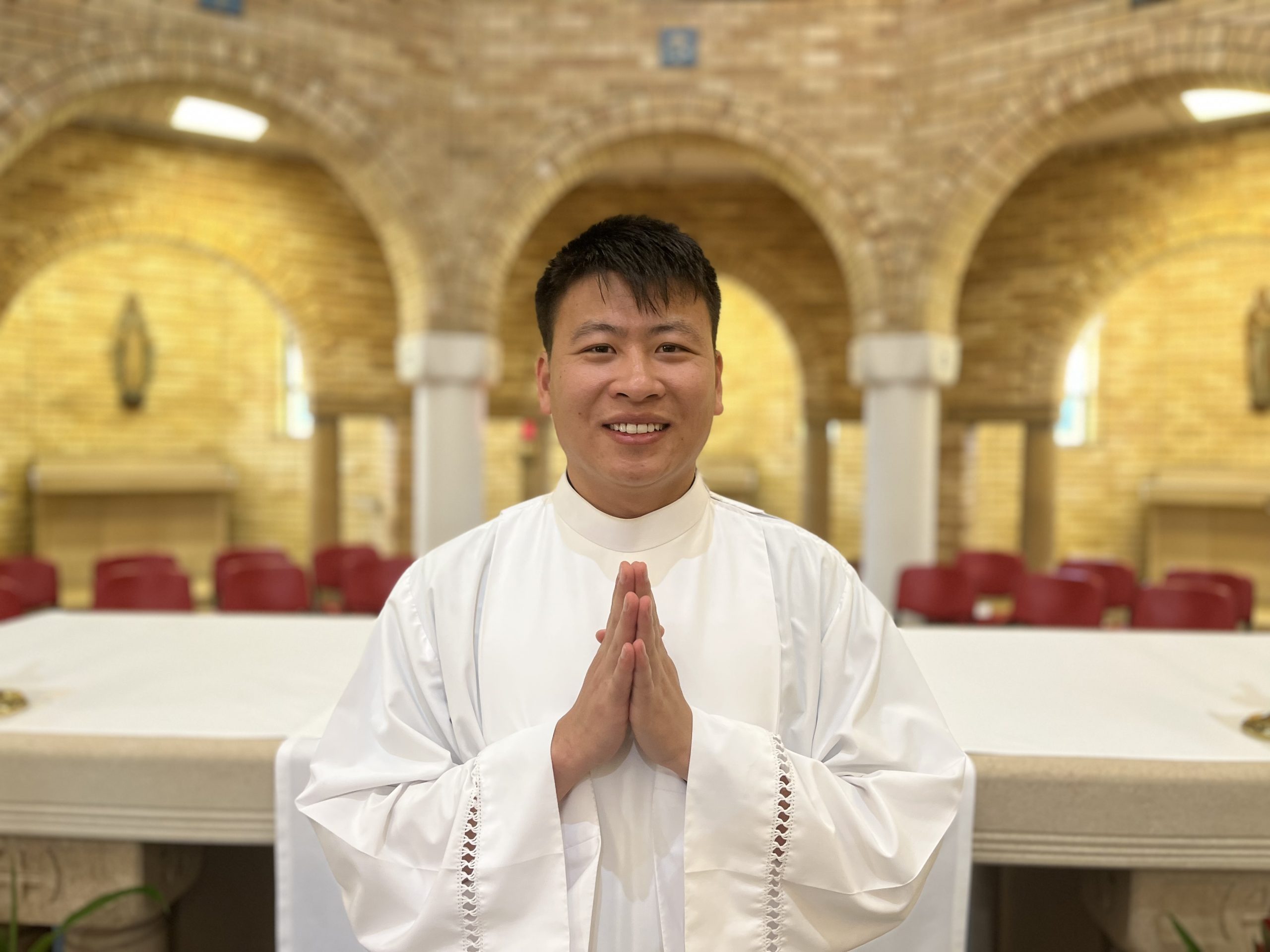 Seminarian Sang Duc Bui joins OLR Caloundra