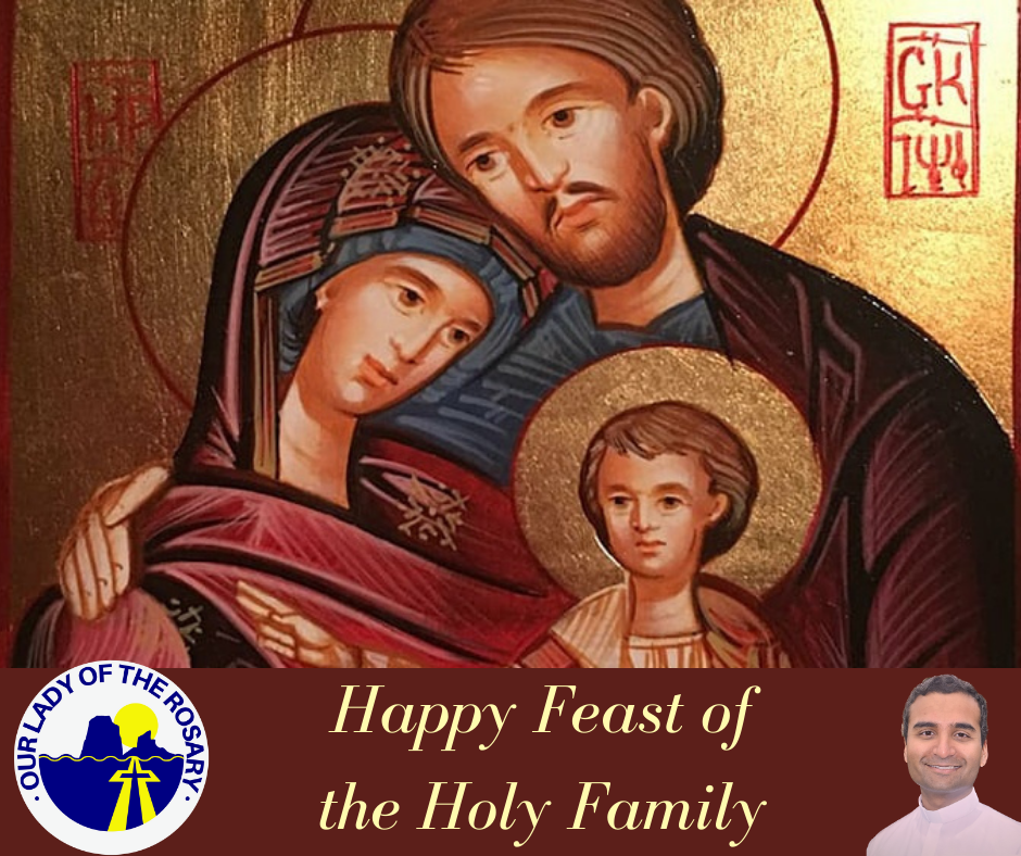 Happy Feast of the holy Family