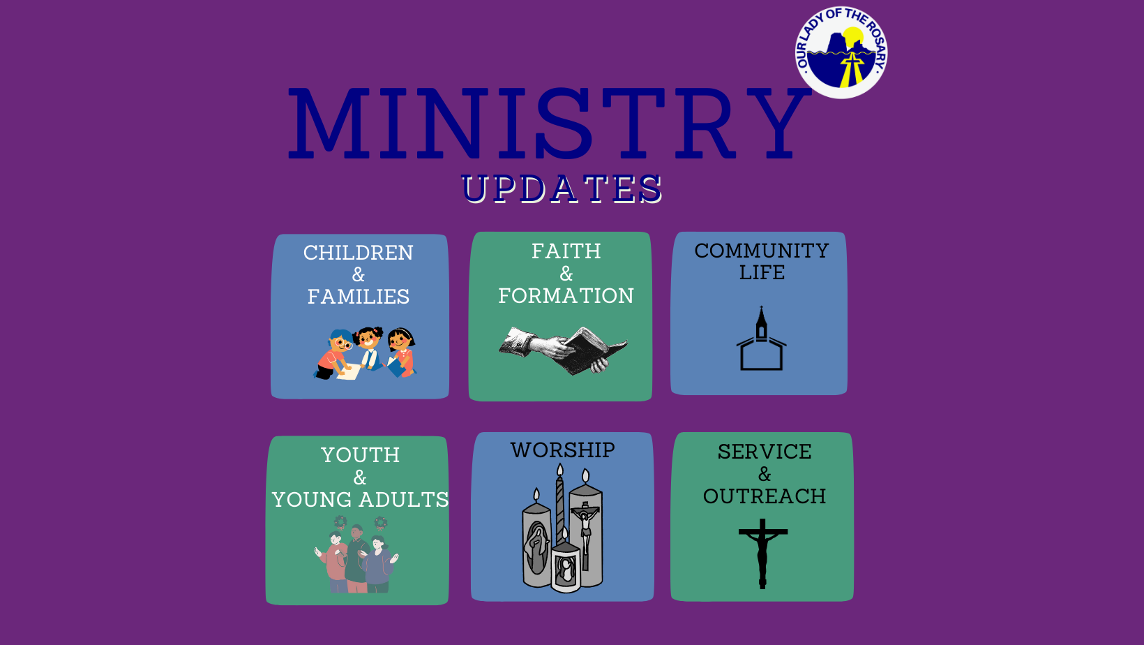 Ministry updates - during LENT